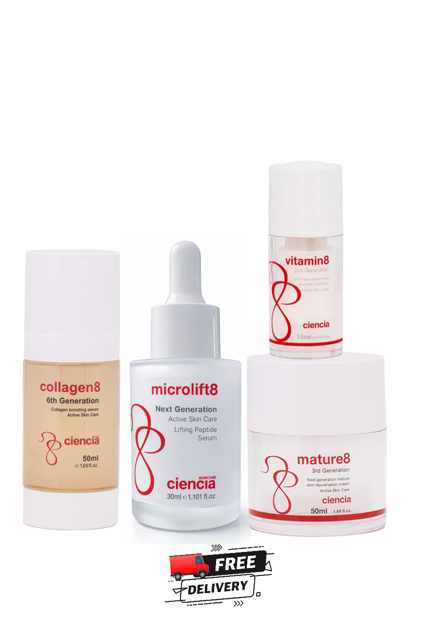 Ultimate Lift & Plump 4-Piece Anti-Ageing Collection
