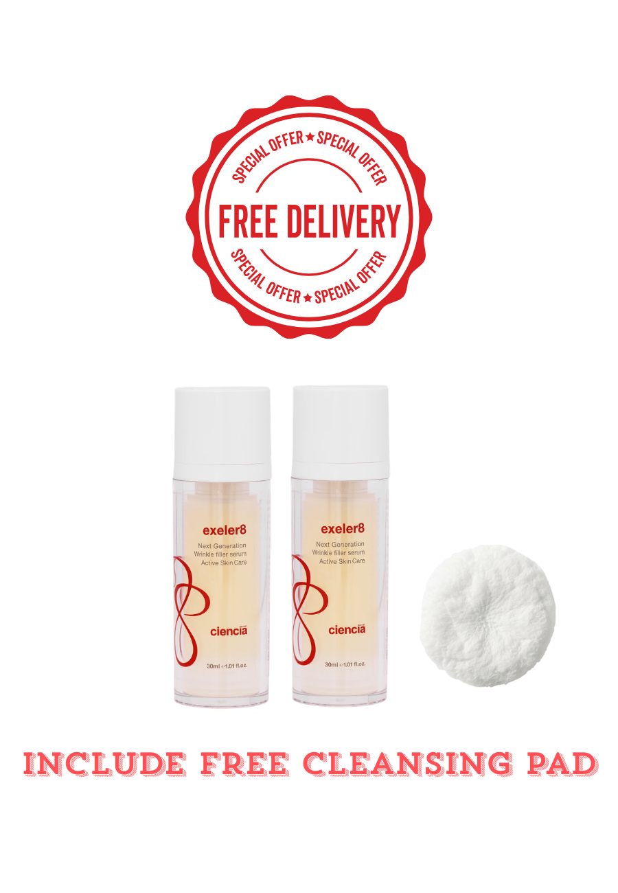 Exeler8 30ml Duo Pack With Free 1 Cleansing Pad