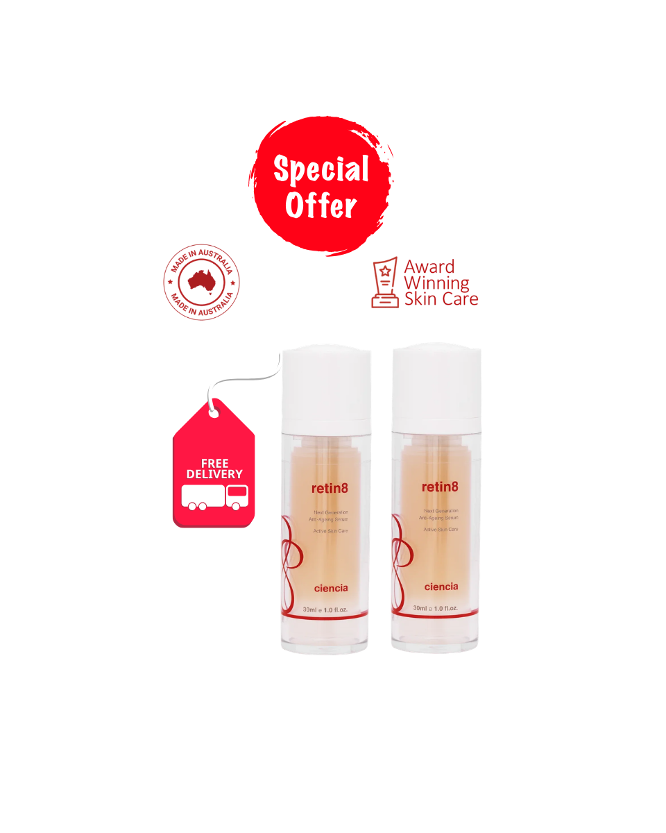 Ciencia Retin8 Anti Ageing Serum 30ml Duo